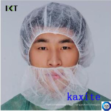 Masque de barbe non tissé jetable avec double élastomère pour l&#39;industrie médicale ou alimentaire Kxt-Nbc01